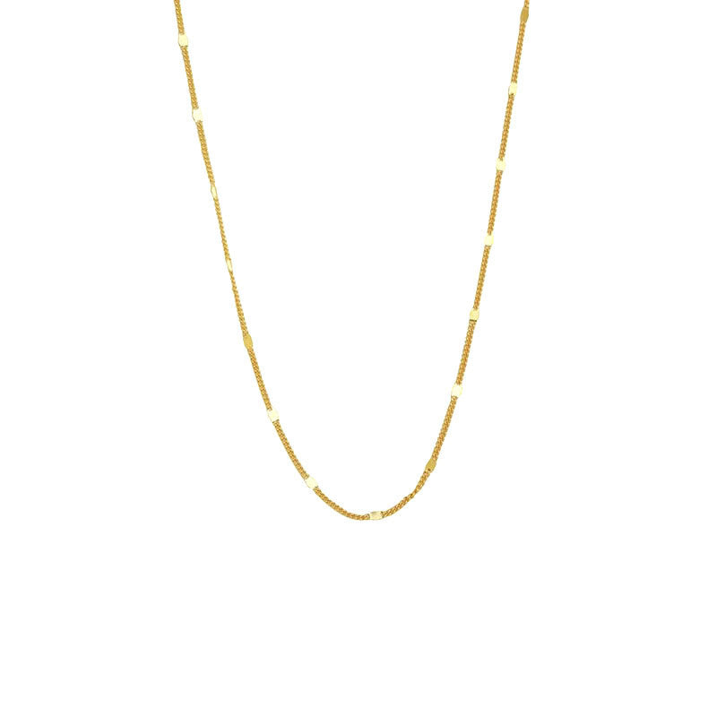 Damen elegante Gliederkette mit feinen Details Shop Nory