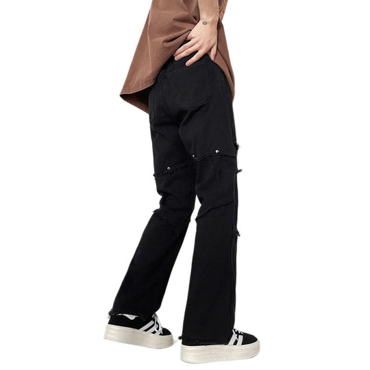 Herren Lässige Weitbein-Jeans Shop Nory