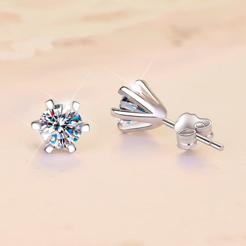 Damen Ohrringe mit funkelnden Kristallen Shop Nory