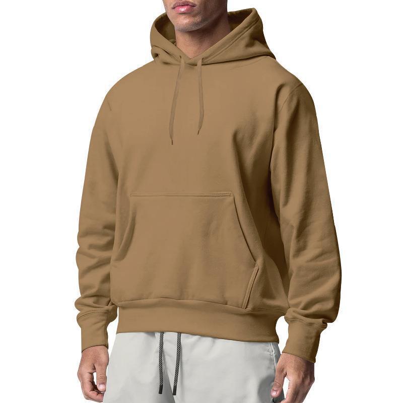 Herren nan Premium-Kapuzenpullover mit Kängurutasche, innen angerautem Fleece, verstärkter Nackennaht und geripptem Saum Shop Nory
