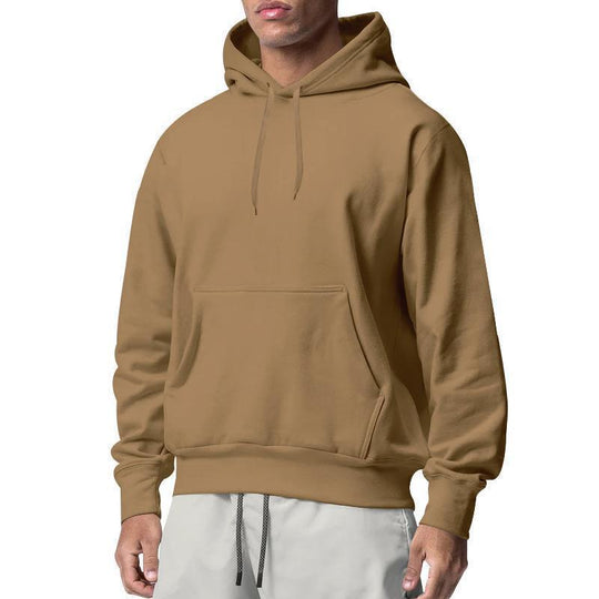 Herren nan Premium-Kapuzenpullover mit Kängurutasche, innen angerautem Fleece, verstärkter Nackennaht und geripptem Saum Shop Nory