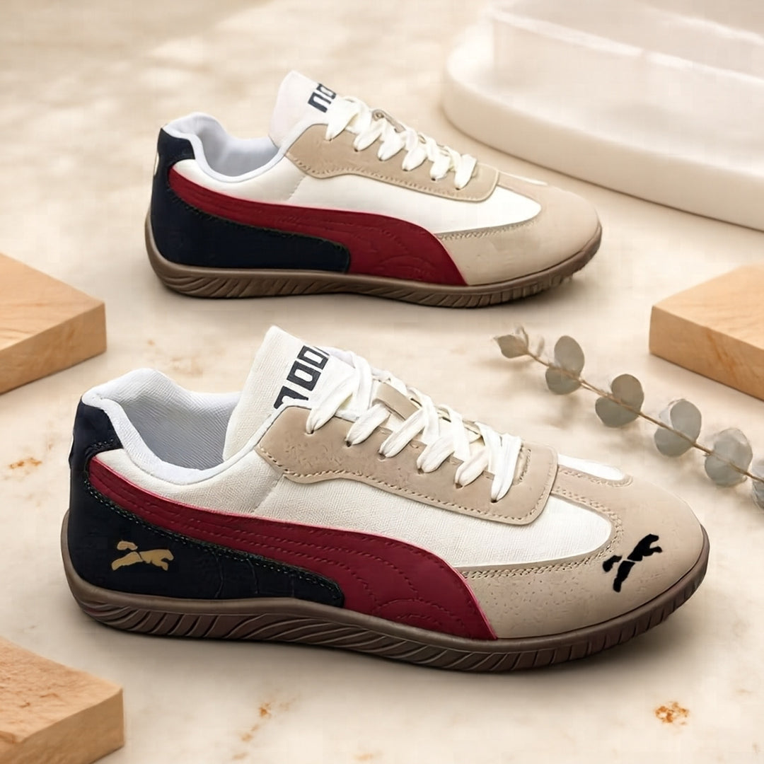 Herren Sportliche Wildleder Sneaker Shop Nory