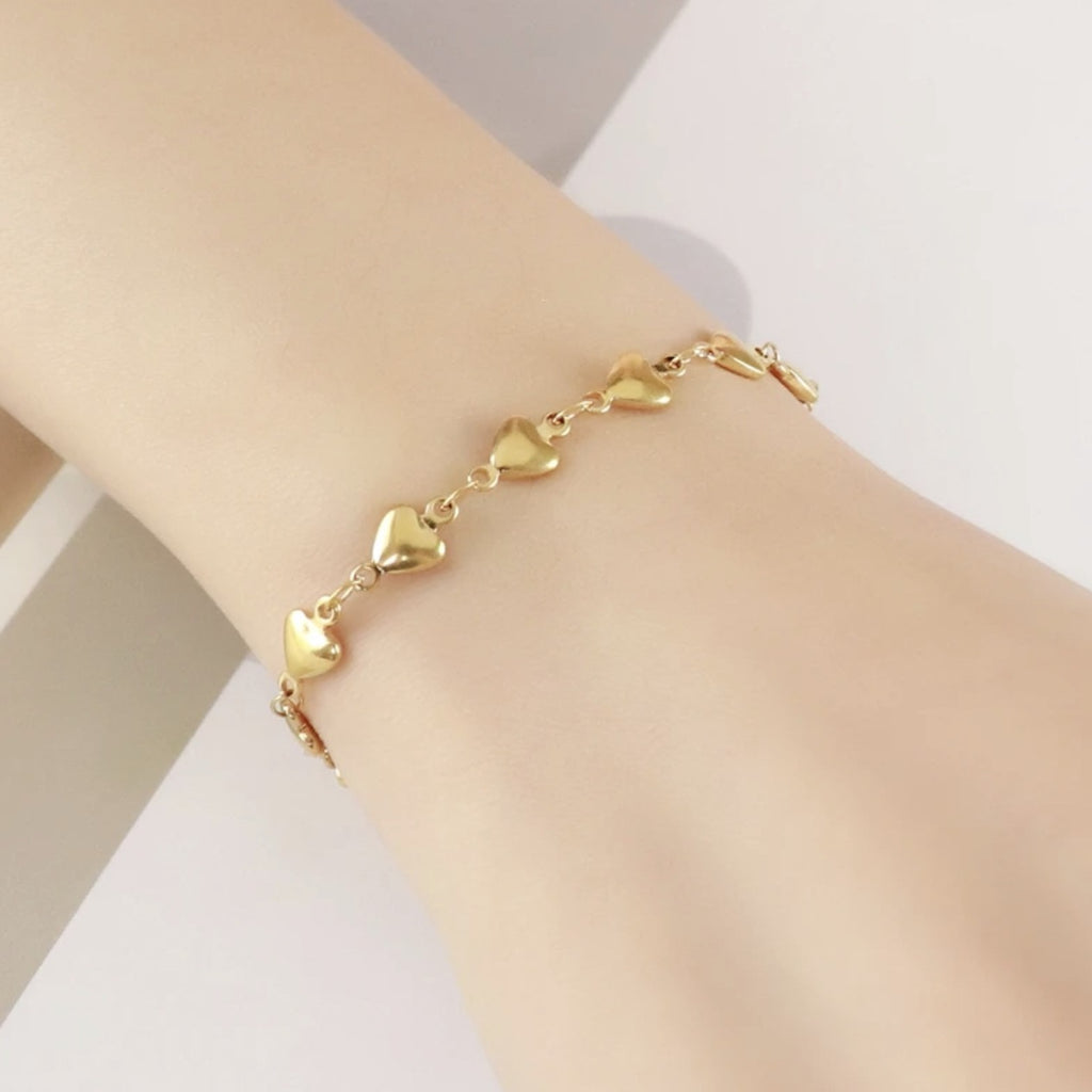 Damen Herzförmiger Charme Fußkette Shop Nory