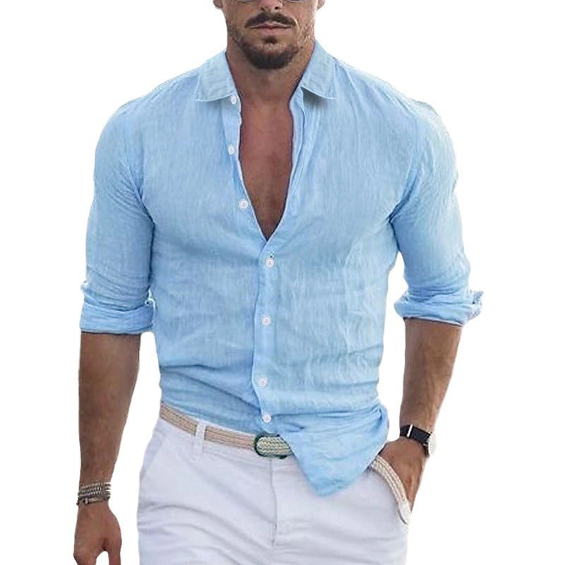 Herren Premium Hemd mit modernem Slim-Fit Schnitt und hautfreundlicher Textur