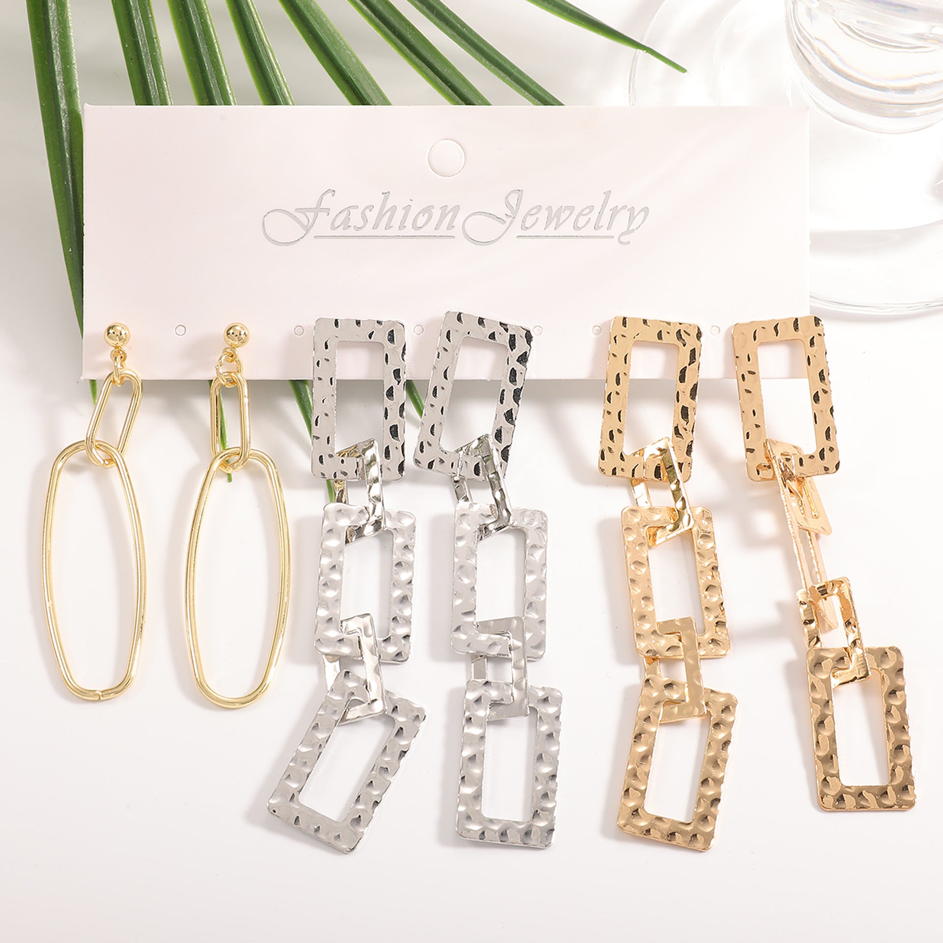 Damen Ohrhänger mit modernem, skulpturalem Design Shop Nory