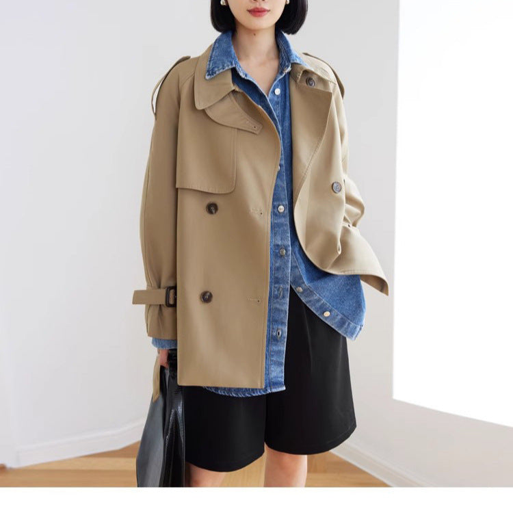 Damen Modische Trenchjacke Shop Nory