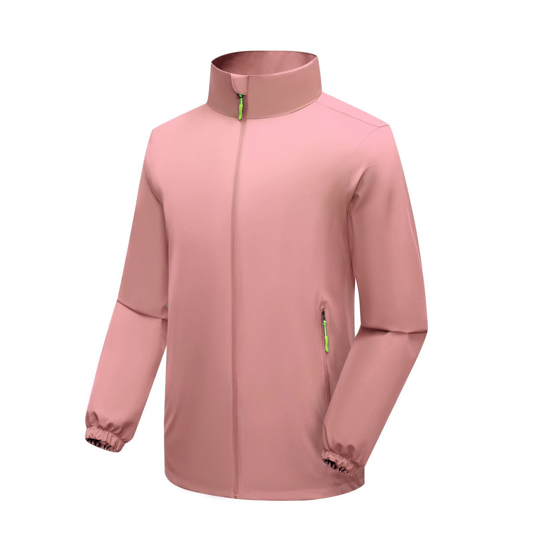 Herren Leichte Softshell‑Regenjacke mit hohem Stehkragen und winddichter Mikrofaserschale Shop Nory