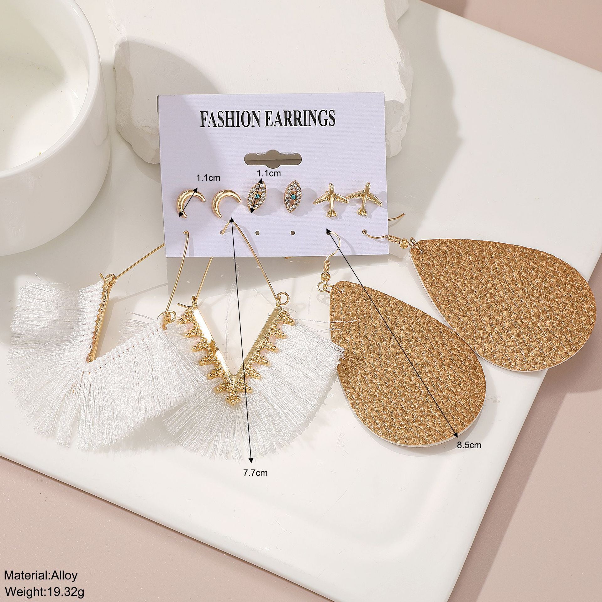 Damen Ohrringe Set mit verschiedenen Designs Shop Nory