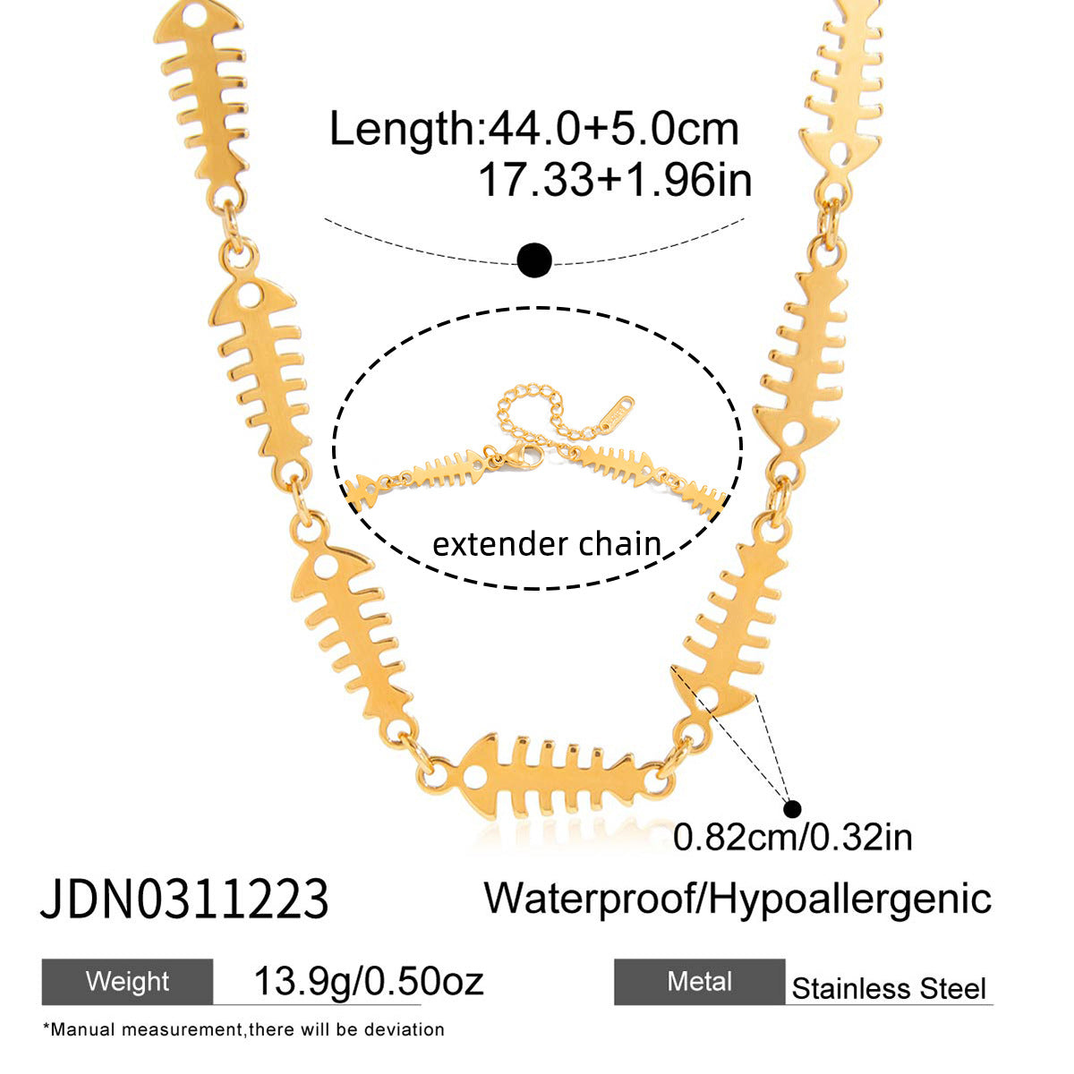 Damen Halskette mit spiralförmigem Design aus hypoallergenem Edelstahl Shop Nory