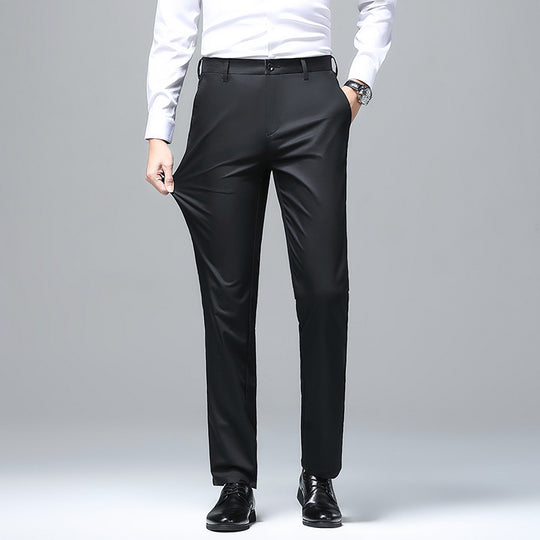 Herren Elegante Slim‑Fit Chino‑Hose mit Bügelfalte und Stretchkomfort Shop Nory