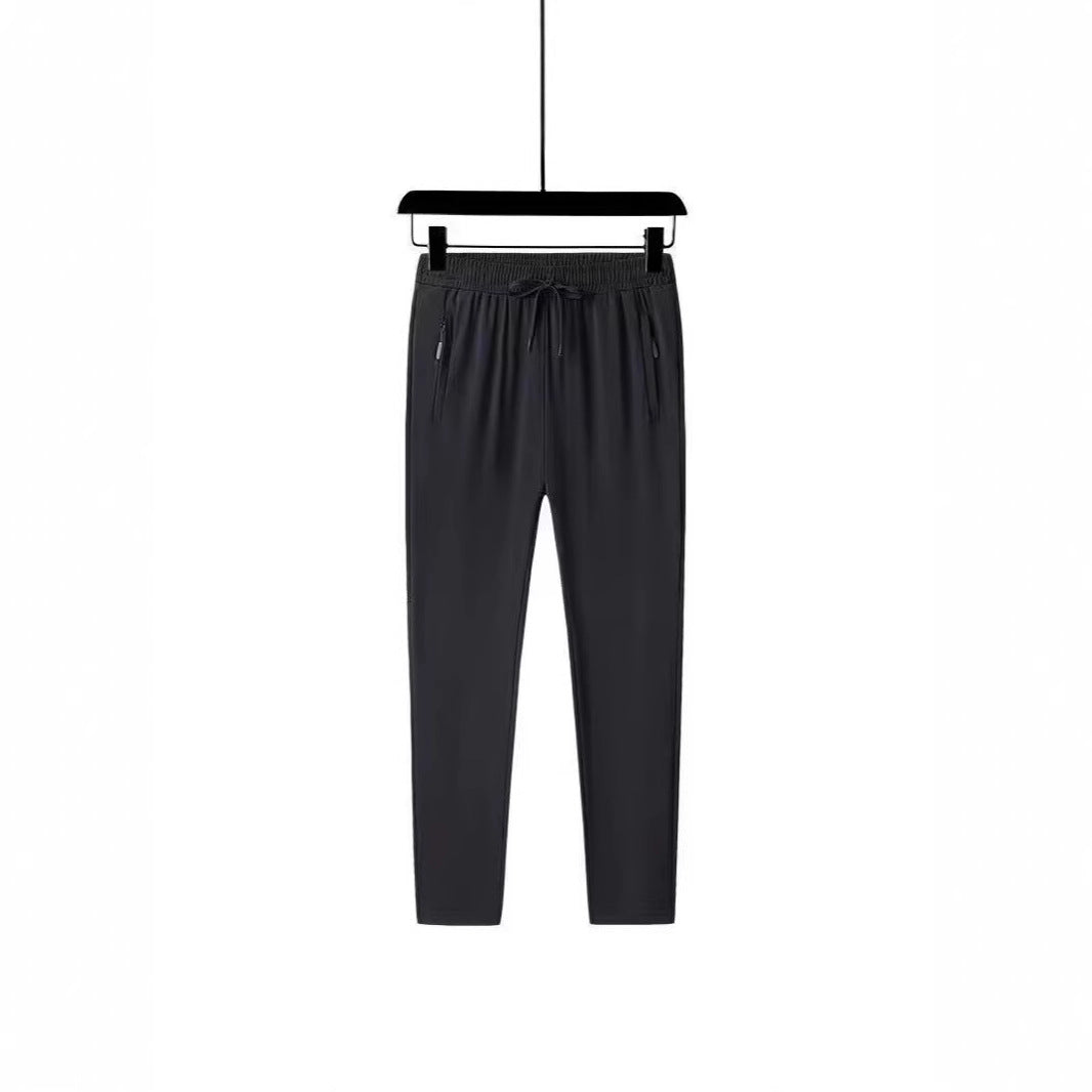 Herren Sportliche Jogginghose mit Reißverschluss und elastischem Bund Shop Nory