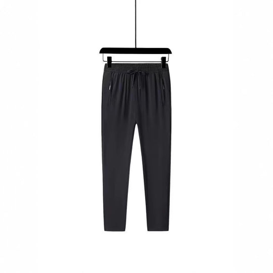 Herren Sportliche Jogginghose mit Reißverschluss und elastischem Bund Shop Nory