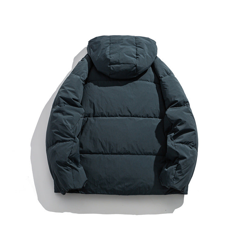 Herren Leicht wattierte Kapuzenjacke mit winddichter Microfaserhülle und verstellbarem Kordelzug Shop Nory