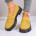 Damen Loafer mit modischem Bund und rutschfester Sohle