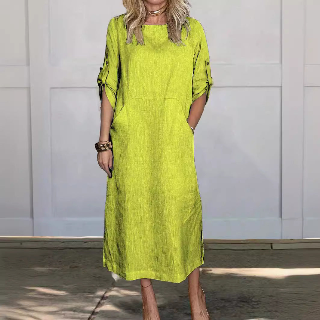 Damen Leichte Sommerkleid