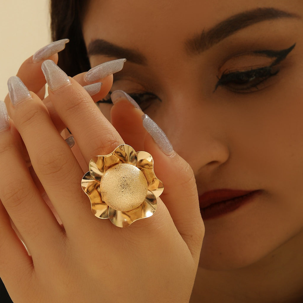 Damen Ring mit kunstvollem Blütendesign Shop Nory