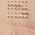Damen Ohrringe Set mit vielfältigen Designs und funkelnden Elementen Shop Nory