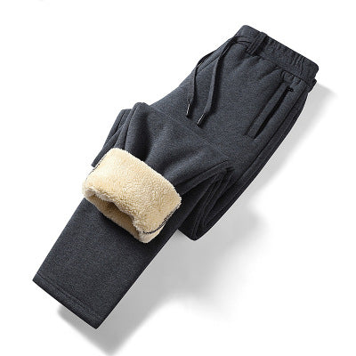 Herren Thermo-Jogginghose mit Teddyfutter, elastischem Bund und Reißverschlusstaschen Shop Nory