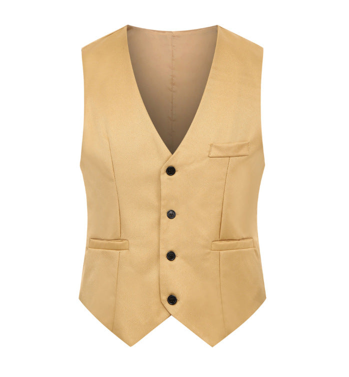 Herren Elegante Business-Weste mit V-Ausschnitt und taillierter Silhouette Shop Nory