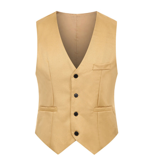 Herren Elegante Business-Weste mit V-Ausschnitt und taillierter Silhouette Shop Nory