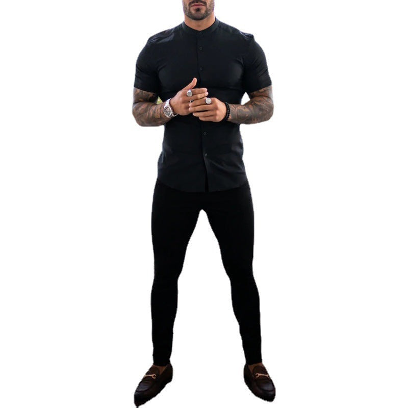 Herren Slim-Fit Chinohose mit modernem Design und elastischem Bund