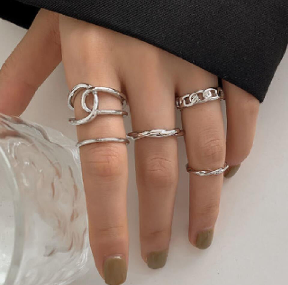 Damen Ring-Set mit eleganten und variierenden Designs Shop Nory