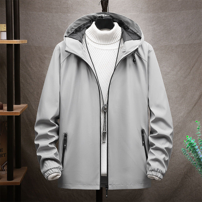Herren Leichte Sportjacke mit Kapuze Shop Nory