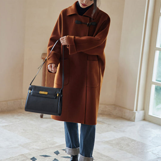 Damen modische oversized Jacke mit hohem Kragen Shop Nory
