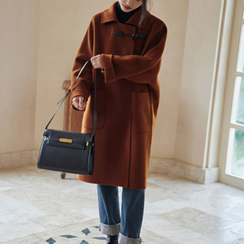 Damen modische oversized Jacke mit hohem Kragen Shop Nory