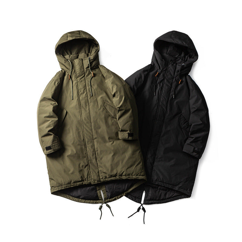 Herren Wasserdichter Thermo-Parka mit verlängerter Rückenpartie und Kapuze Shop Nory