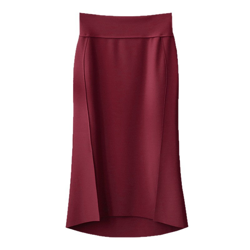 Damen Eleganter und figurbetonter Midi-Rock Shop Nory