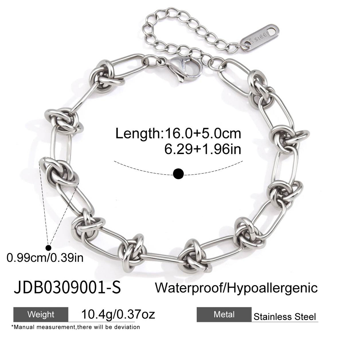 Damen Armband mit hypoallergenen und wasserfesten Eigenschaften Shop Nory