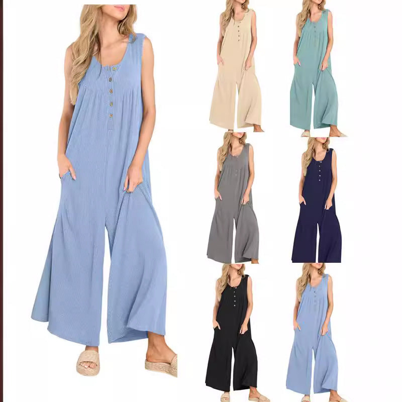 Damen lässiger Jumpsuit