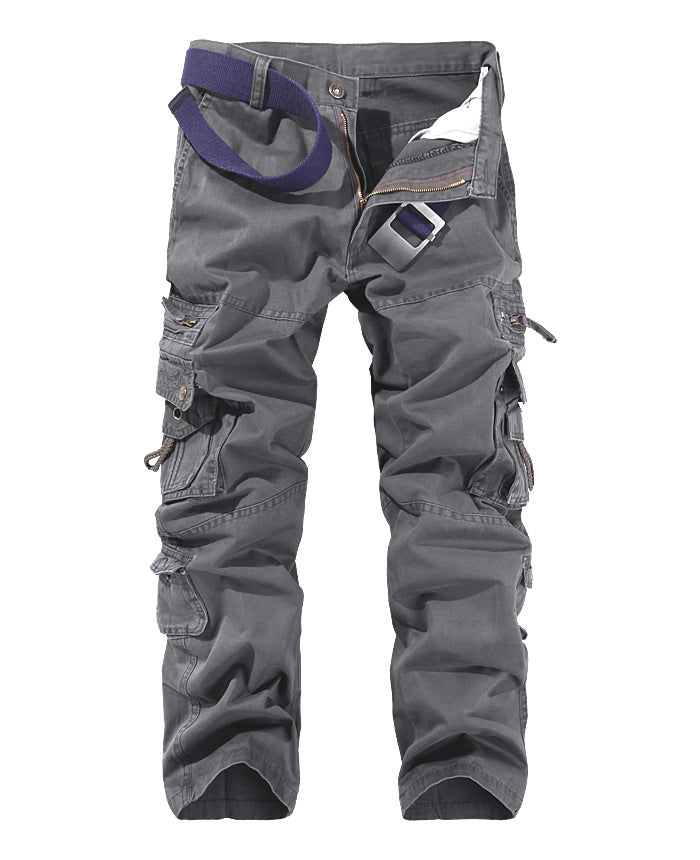 Herren Cargo-Hose mit mehreren praktischen Taschen und verstellbarem Gurt