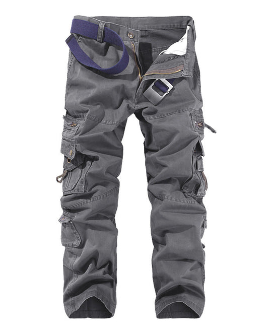 Herren Cargo-Hose mit mehreren praktischen Taschen und verstellbarem Gurt