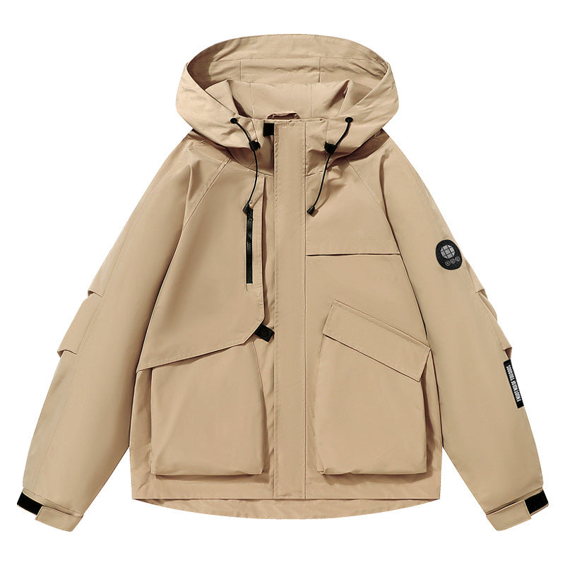 Damen Utility-Softshelljacke mit Kapuze, wasserabweisender Membran und Multifunktionstaschen Shop Nory