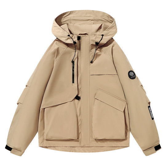 Damen Utility-Softshelljacke mit Kapuze, wasserabweisender Membran und Multifunktionstaschen Shop Nory