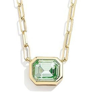 Damen Halskette mit facettiertem Rubinanhänger und eleganter Gliederkette Shop Nory