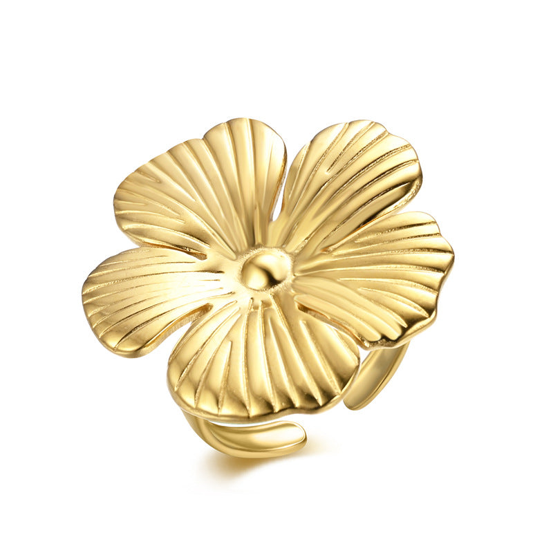 Damen Ring im kunstvollen Blumenmotiv Shop Nory