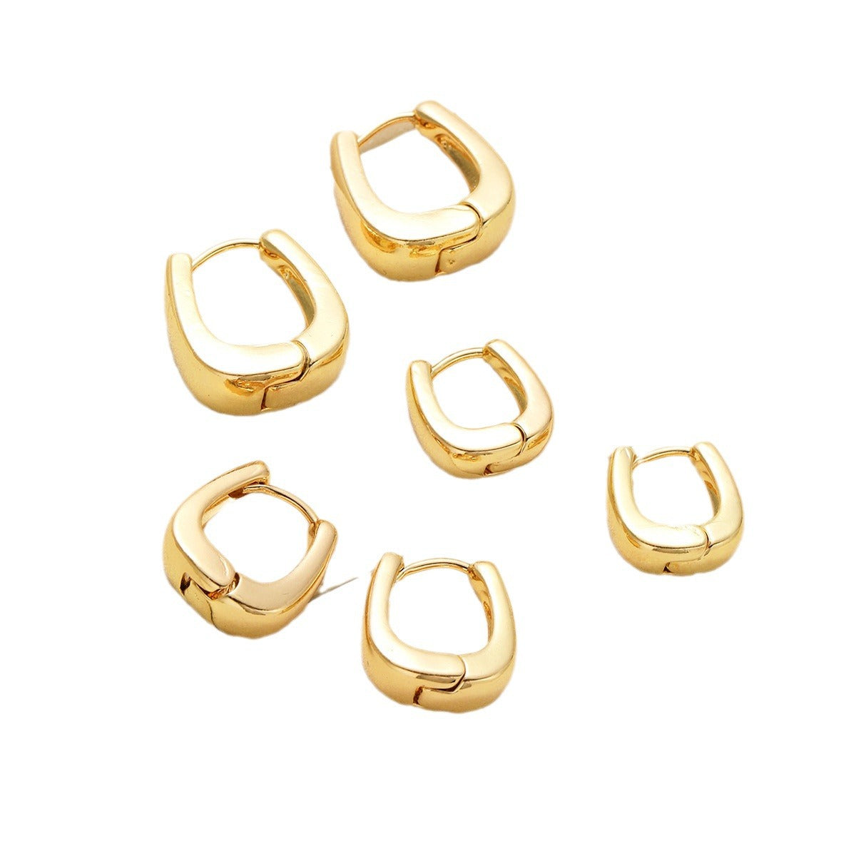 Damen Ohrringe mit modernem, geometrischem Design Shop Nory