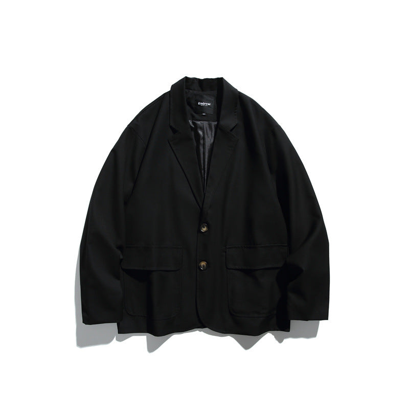 Herren Oversize Sakko aus fallendem Twill mit aufgesetzten Pattentaschen Shop Nory