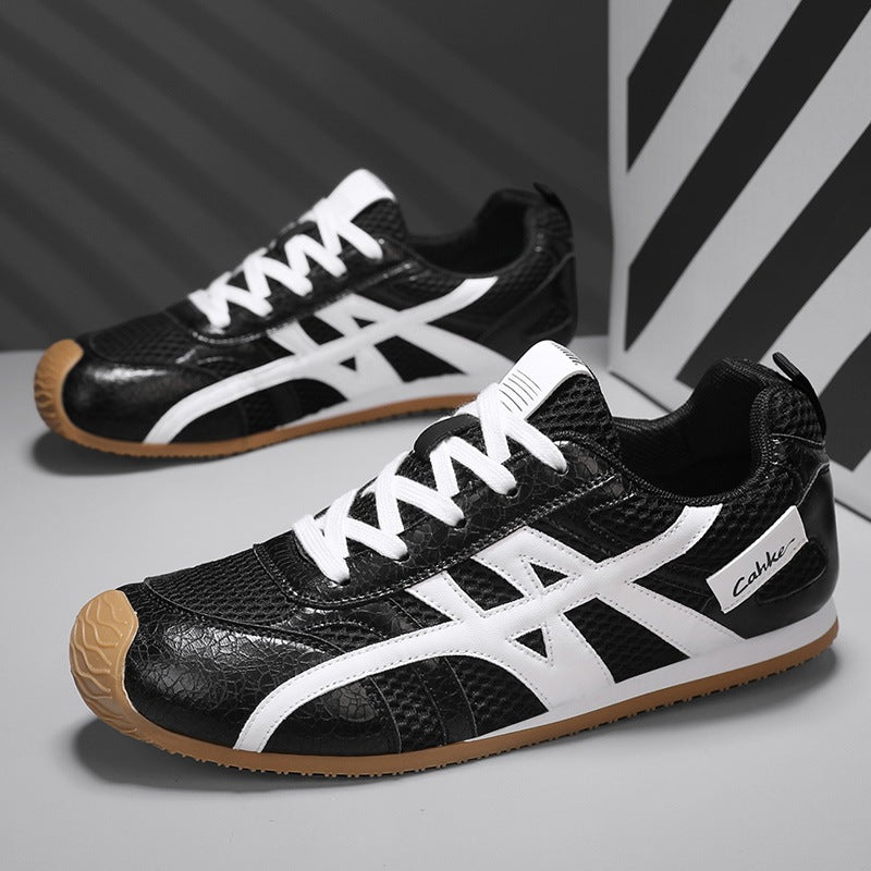 Unisex Retro-Laufsneaker mit atmungsaktivem Mesh und rutschfester Gummilaufsohle Shopy Nory