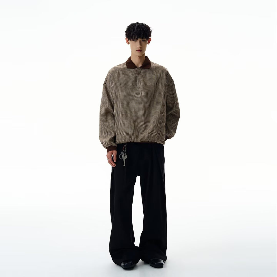 Herren Modischer Pullover mit Kragen Shop Nory