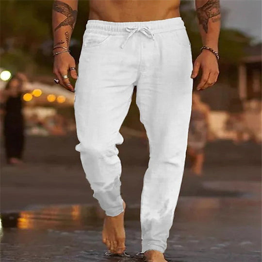 Lässige Leinenhose für Herren