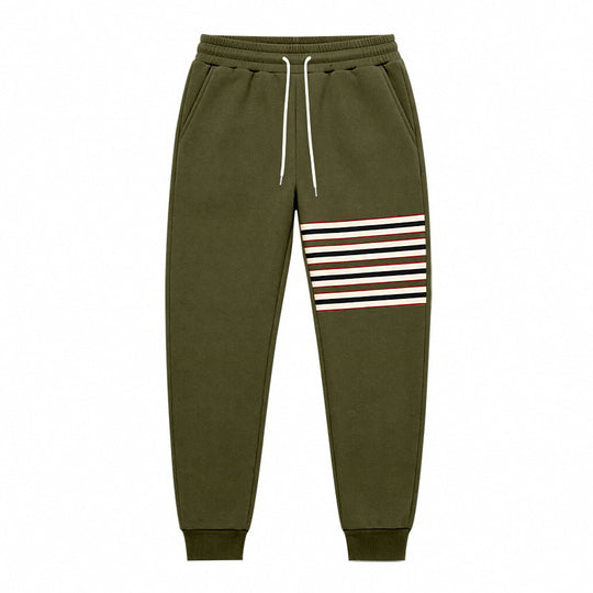 Herren Sportliche Jogginghose mit seitlichem Streifenpanel und Kordelzug Shop Nory