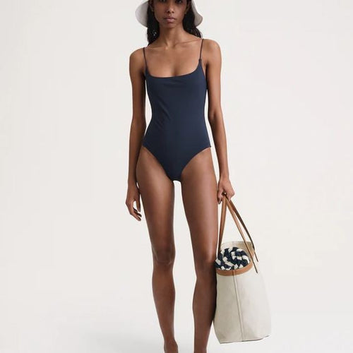Damen Moderner High-Cut Badeanzug