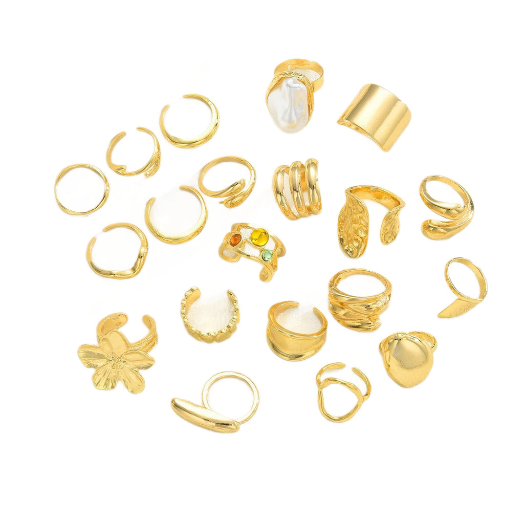 Damen Ring-Set mit kunstvollen und variierenden Designs Shop Nory