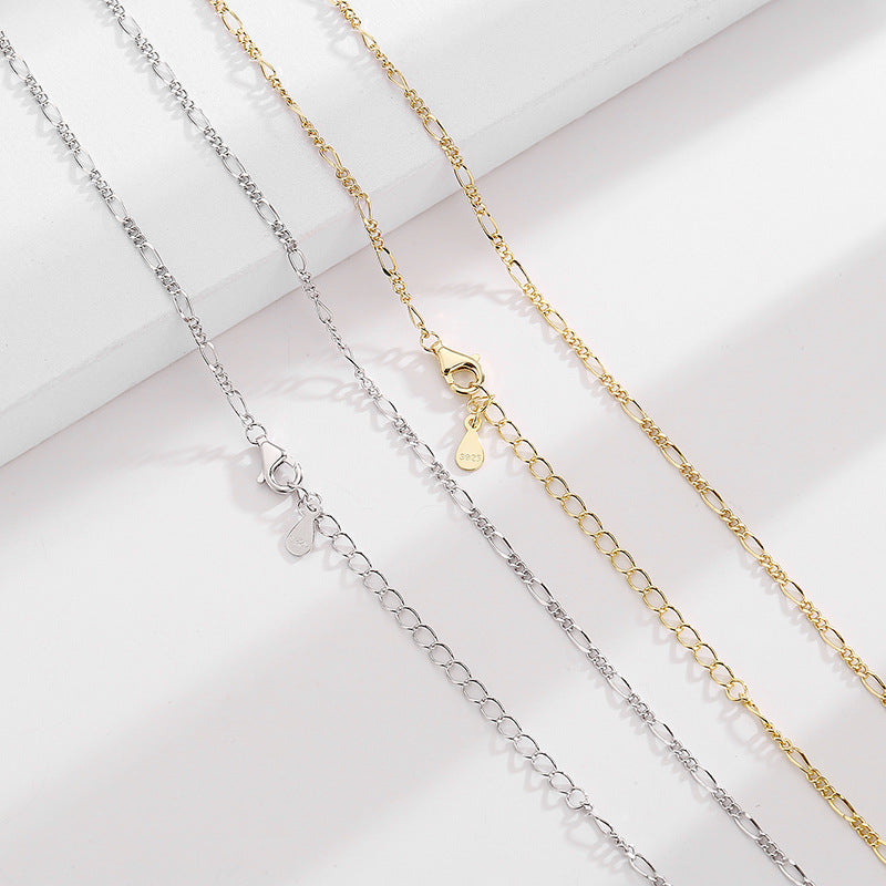 Damen elegante Gliederkette aus hochwertigem Edelstahl Shop Nory