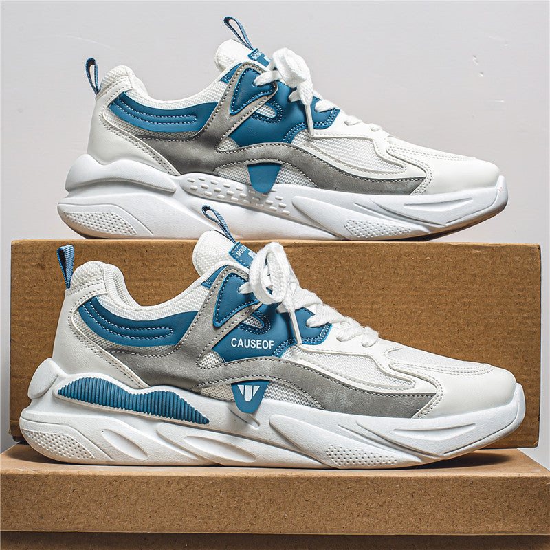 Herren Retro-Performance Street‑Sneaker mit mehrschichtiger Sohlentechnik und atmungsaktivem Mesh Shopy Nory