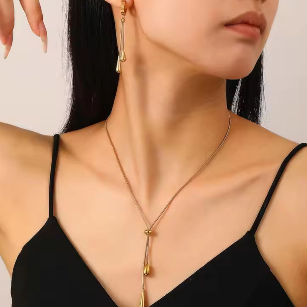 Damen mehrlagige Halskette mit anpassbarem Design und hypoallergenen Eigenschaften Shop Nory
